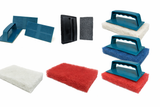Franmar® Scrub Brush Biggee Pad (Coarse) And Handle