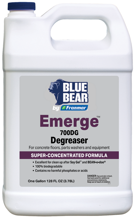Franmar BLUE BEAR Emerge 700DG Degreaser - Gallon