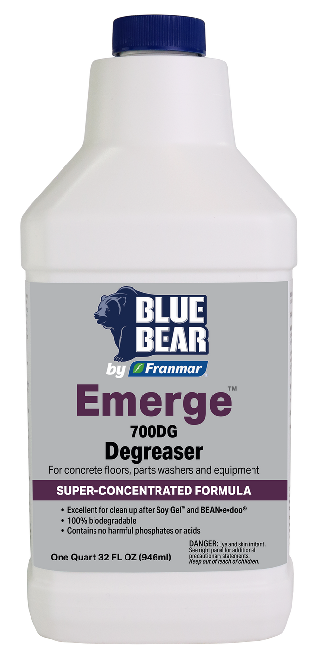 Franmar BLUE BEAR Emerge 700DG Degreaser - Quart