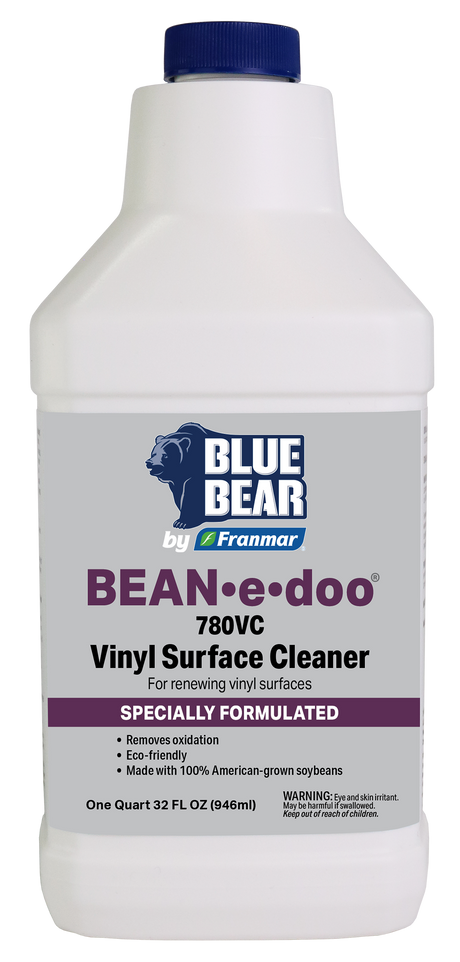 Franmar BLUE BEAR BEAN-e-doo 780VC Vinyl Surface Cleaner - Quart
