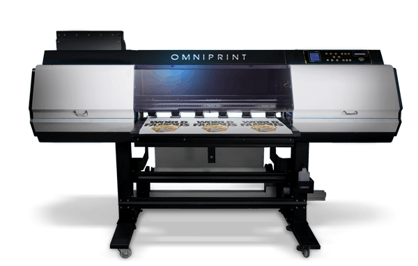 OmniDTF 36 inch Plus printer and shaker