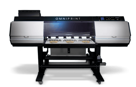 OmniDTF 36 inch Plus printer and shaker