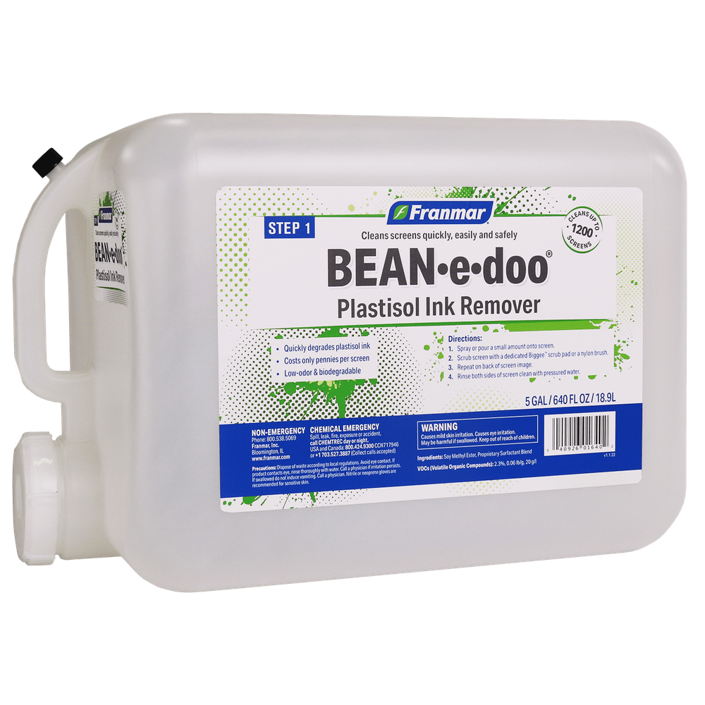 Franmar® Bean-E-Doo Plastisol Ink Remover