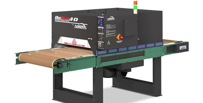 Vastex BigRed 4D infrared conveyor dryer