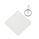 Iron-On-Ink Sublimation Key Chains – Customizable Double-Sided Blanks