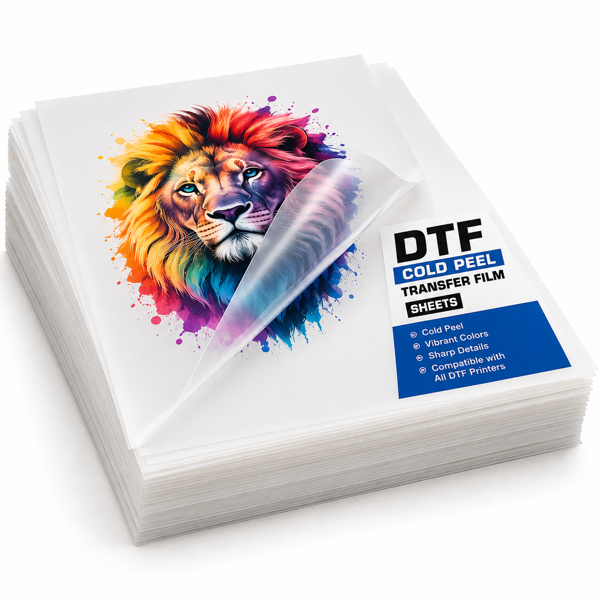 DTF Warm /Cold Peel Transfer Film – Sheets & Rolls