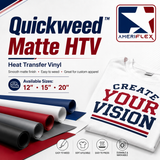 Quickweed™ Matte PU HTV – 12", 15" & 20"