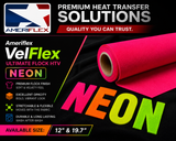 Ameriflex VelFlex Ultimate Flock HTV – Neon 12" & 19.7"