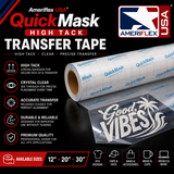 QuickMask™ High Tack Transfer Tape – 12", 20" & 30"