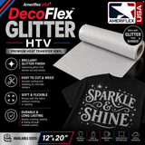 Ameriflex DecoFlex Glitter HTV – 12" & 20"