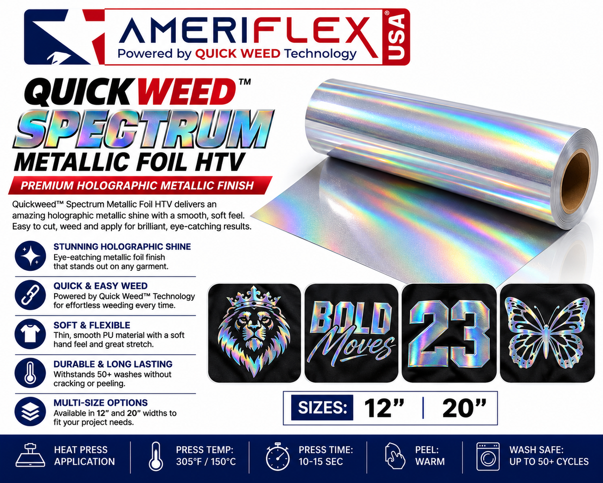 Quickweed™ Spectrum PU HTV – 20"