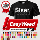 Siser EasyWeed heat transfer vinyl 20 inch