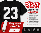 Siser® EasyWeed® Stretch Heat Transfer Vinyl – 15"