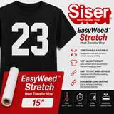 Siser® EasyWeed® Stretch Heat Transfer Vinyl – 15"