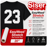 Siser EasyWeed Stretch heat transfer vinyl 20 inch roll