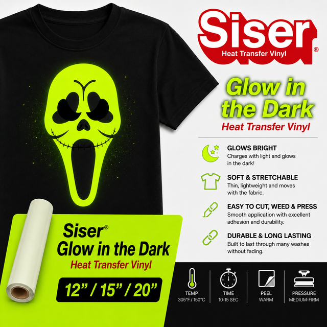 Siser EasyWeed Extra Nylon heat transfer vinyl 15 inch roll