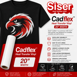 Siser Cadflex heat transfer vinyl 20 inch roll