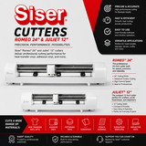 Siser Cutters comparison - Romeo 24 inch and Juliet 12 inch