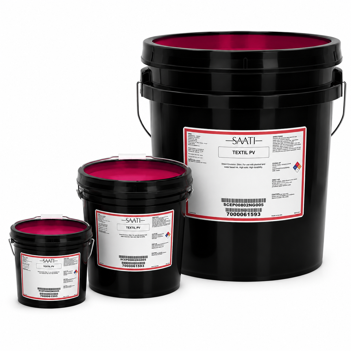 Saati Textil PV One Step – Pre-Sensitized Photopolymer Emulsion