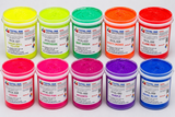 Fluorescent Plastisol Ink – 9 Neon Colors – Day Glow Screen Printing Ink