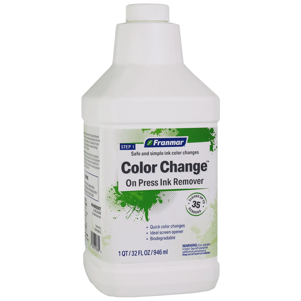 Franmar® Ink Remover - On-Press – Fast - Color Changes
