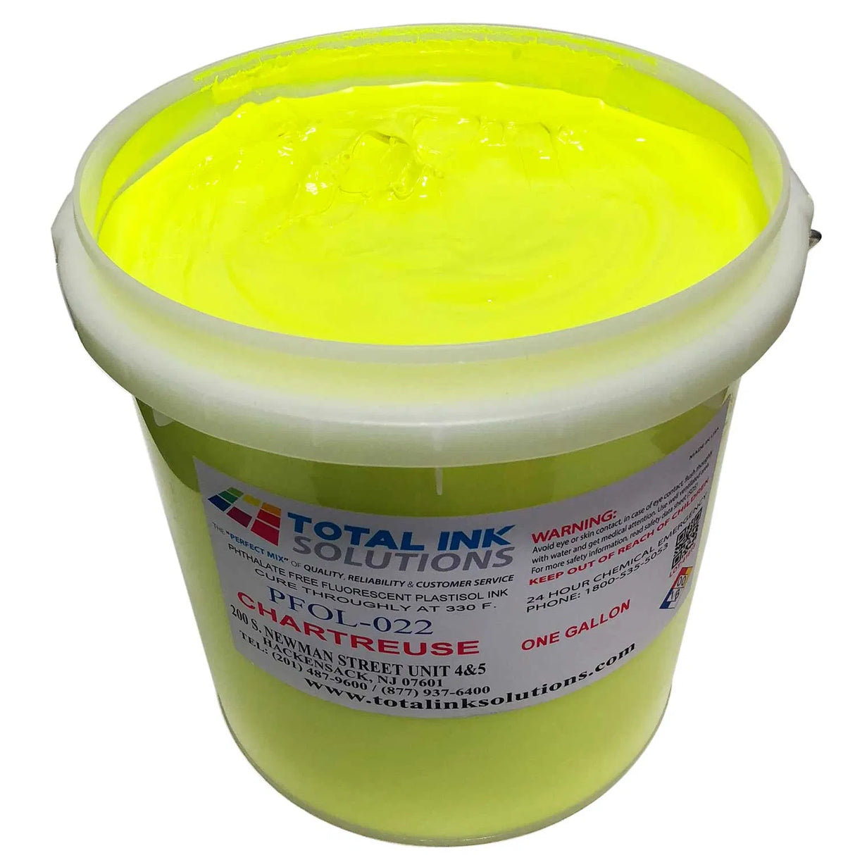 Fluorescent Plastisol Ink – 9 Neon Colors – Day Glow Screen Printing Ink