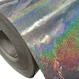 Circle Diamonds Printable Hologram Sticker