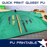 QuickPrint™ Silver PU Printable Heat Transfer Vinyl