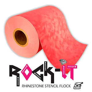 Rhinestone RockIt Coral Flock 23.6"
