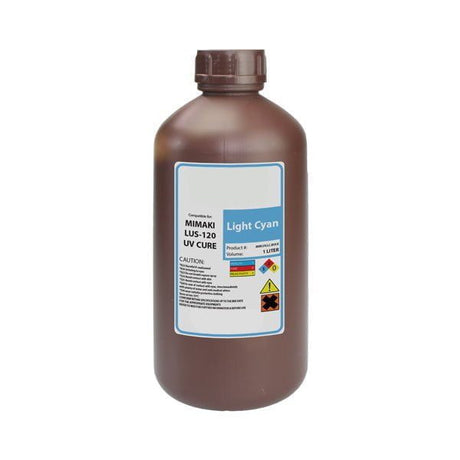 STS® Compatible Replacement Ink For Mimaki LUS-120 UV Curable 1 Liter Bottle image 2