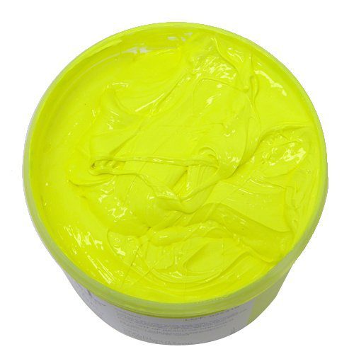 Fluorescent Puff Plastisol Ink – Tennis Ball Yellow Day Glow – High Visibility 3D Effect
