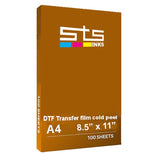 STS DTF Transfer Film A4 cold peel sheets