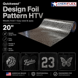 Quickweed™ Design Foil Pattern HTV – 20"