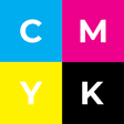 Four Color Process CMYK plastisol ink set cyan magenta yellow black