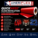 Quickweed™ Revolution Gloss PU HTV – 12", 15" & 20"