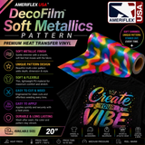 DecoFilm™ Soft Metallics Pattern PU HTV – 20"