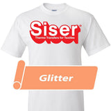Siser® Glitter Heat Transfer Vinyl - 12" X 1 YD