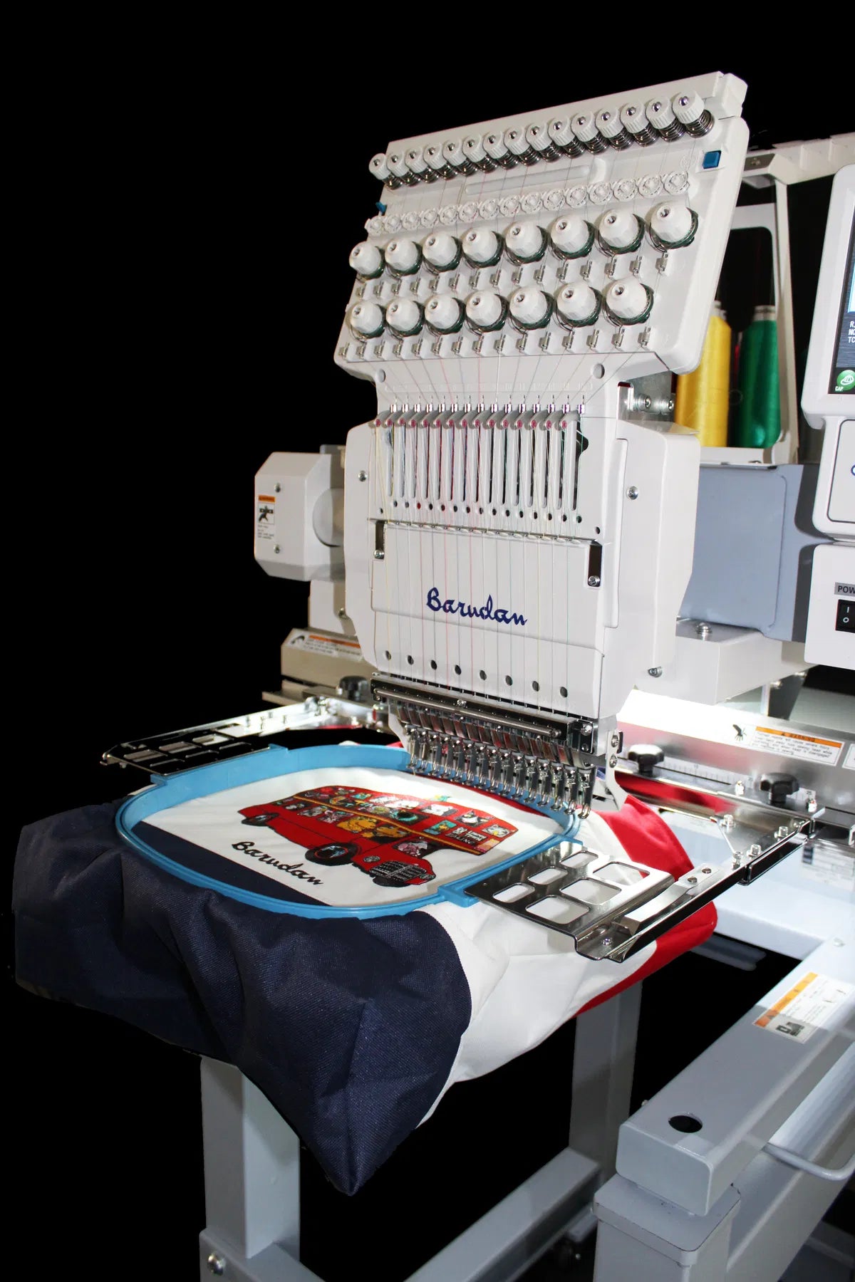 Barudan Elite Pro3 BEKT-S1501CBIII – Single-Head 15-Needle Embroidery Machine (Floor Model)