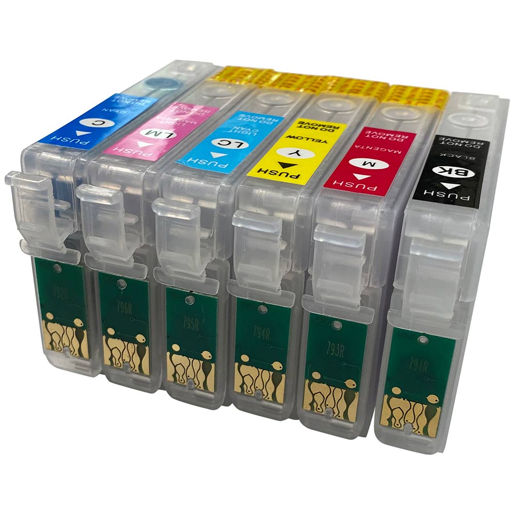 Epson 1400 All Black Ink Conversion Kit w/ 1 Syringe & Long Needle 8 oz Ink