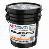 Metallic Plastisol Ink – 12 Colors – Gold, Silver, Copper & Black