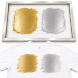 Metallic Plastisol Ink – 12 Colors – Gold, Silver, Copper & Black