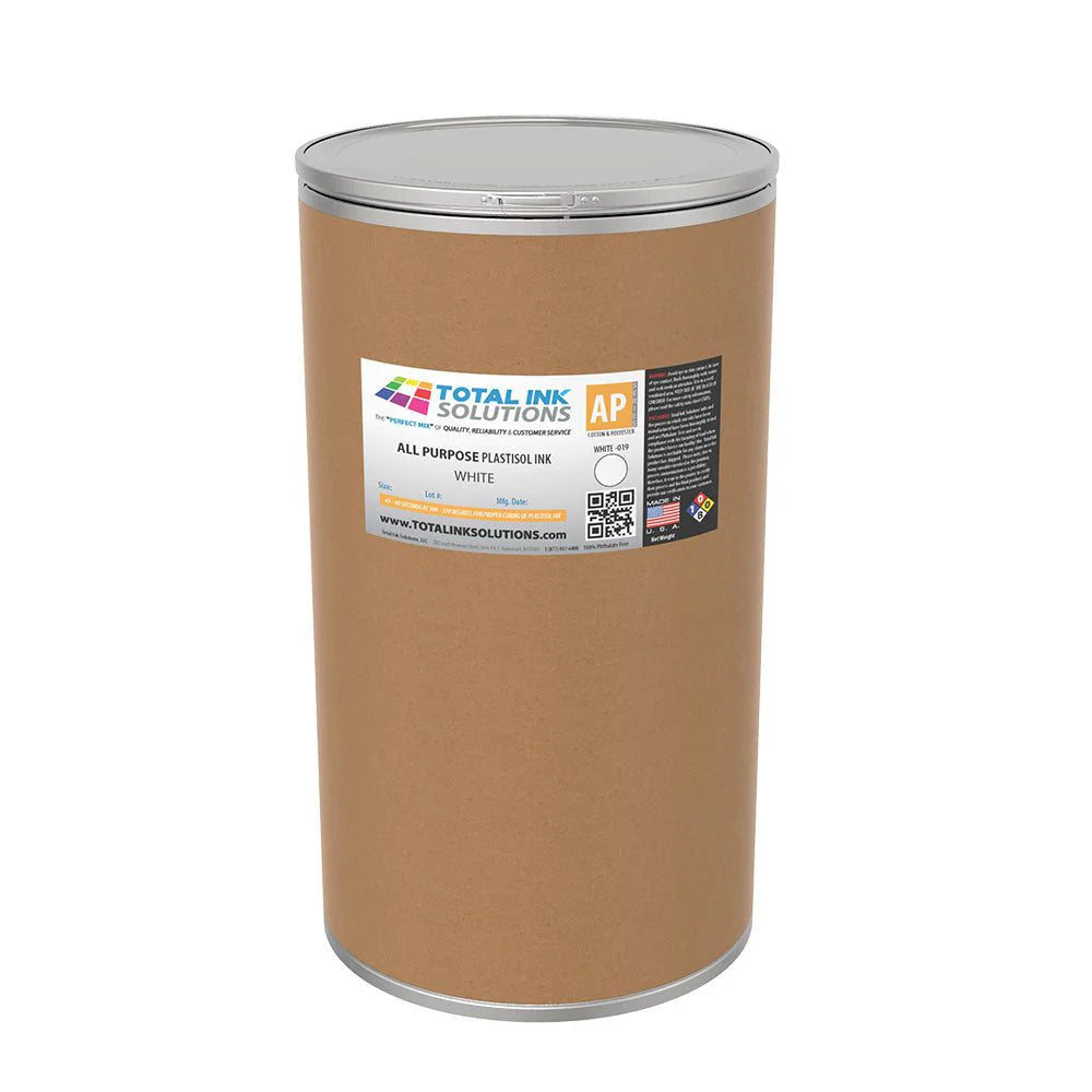 White Plastisol Ink – All Purpose for Cotton & Polyester Printing