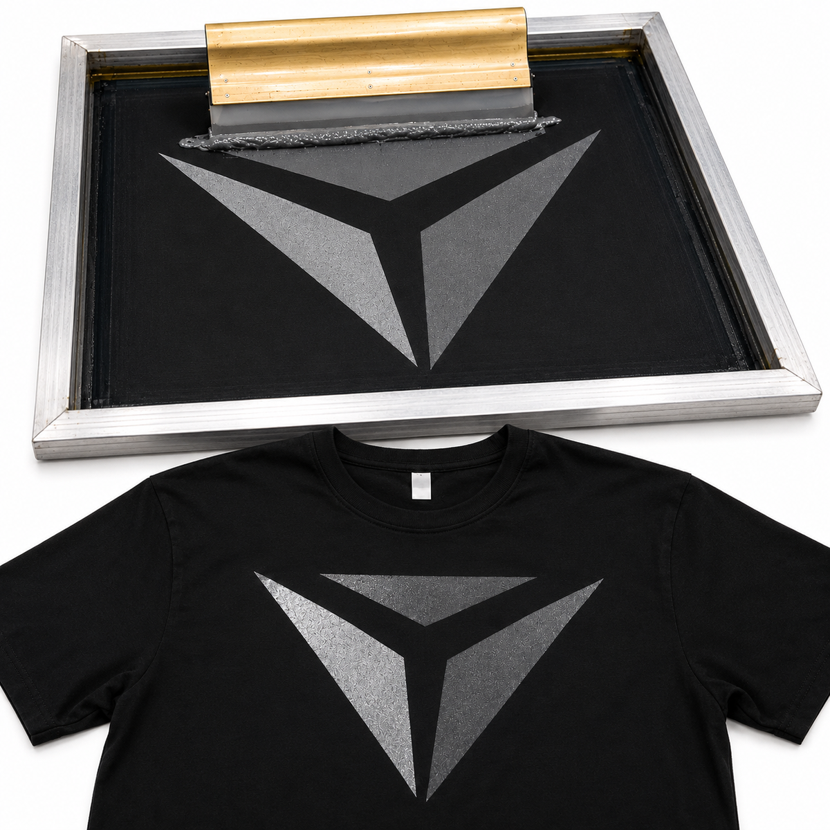 Reflective Plastisol Ink – Light & Dark – High-Visibility Screen Printing Ink