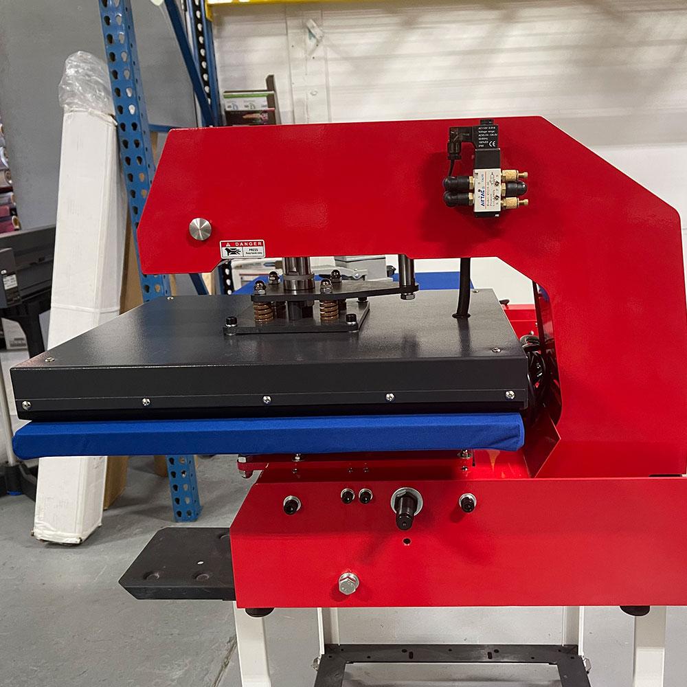 AmeriFLEX™ Pneumatic Heat Press Machine with Stand & Dual Registration Guides