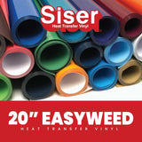 Siser® Easyweed Heat Transfer Vinyl - 20" X 1 YD