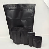 Matte black Mylar bag 1 lb