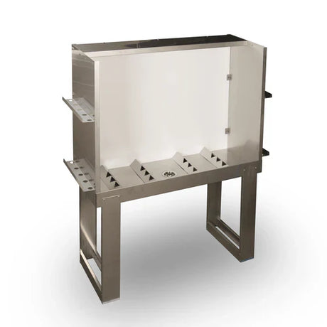 Vastex Washout Booth with acrylic back